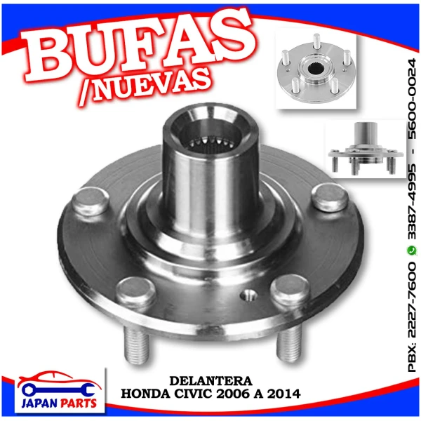 BUFA DELANTERA PARA HONDA (2008)
