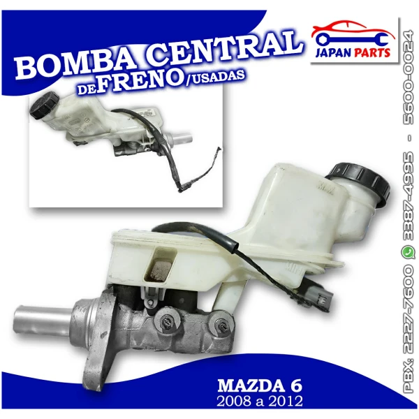 BOMBA
  CENTRAL DE FRENO PARA MAZDA (2010)
