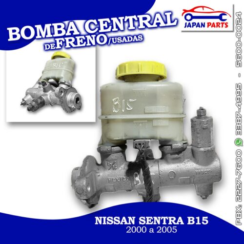 BOMBA
  CENTRAL DE FRENOS PARA NISSAN (2002)