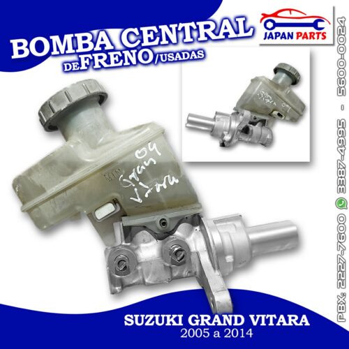 BOMBA CENTRAL DE FRENO PARA SUZUKI
  (2008)