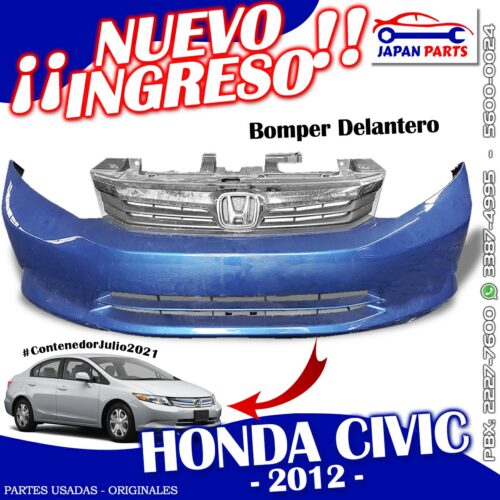 BOMPER DELANTERO PARA HONDA (2012)