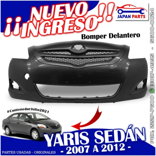 BOMPER
  DELANTERO PARA TOYOTA (2008)