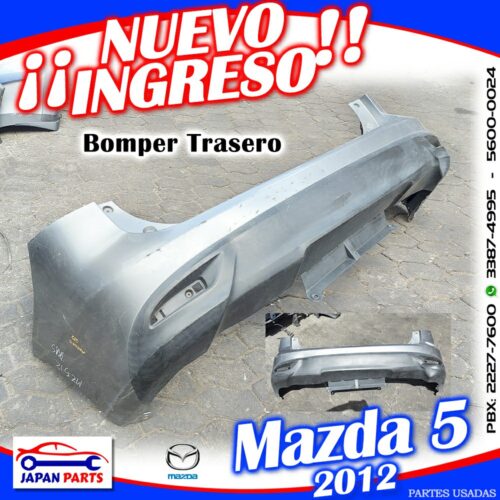 BOMPER
  TRASERO PARA MAZDA (2012)