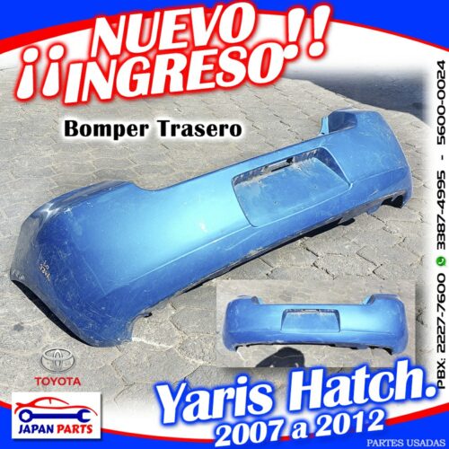 BOMPER
  TRASERO PARA TOYOTA (2009)