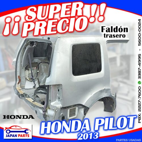 FALDÓN
  TRASERO PARA HONDA (2013)