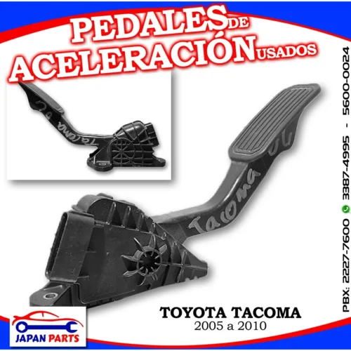 PEDAL DE ACELERACIÓN PARA TOYOTA
  (2008)