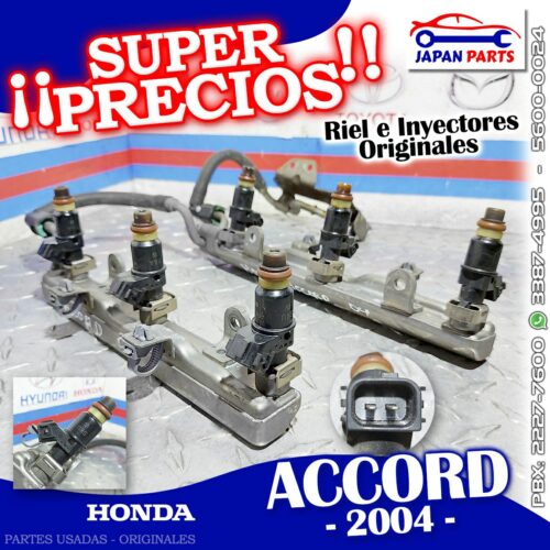 RIEL
  E INYECTORES PARA HONDA (2004)